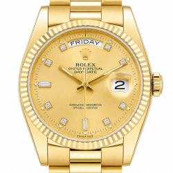 Rolex Day-Date 36MM 18038 18KT Yellow Gold Watch